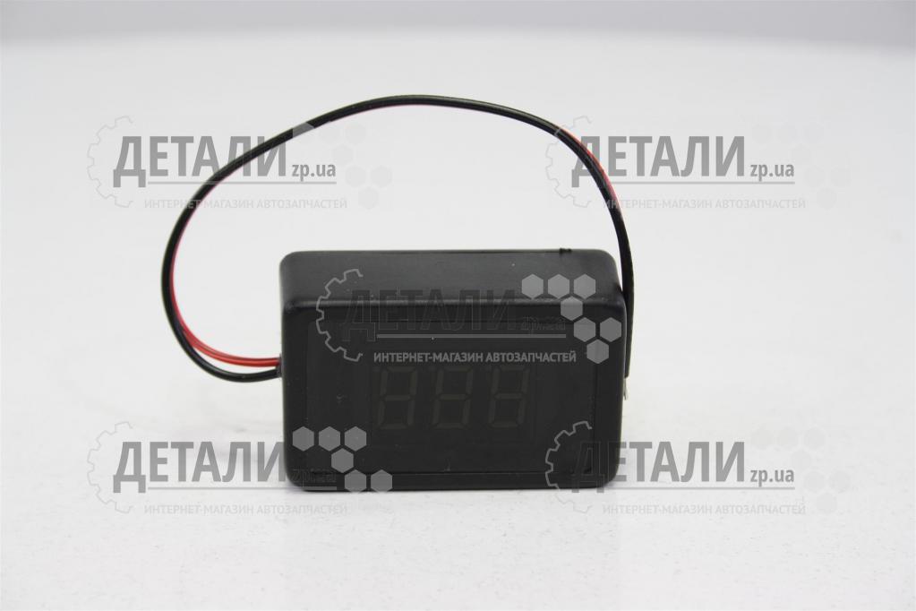 Вольтметр с проводом 6-12-24 V (3 знака) Зоря
