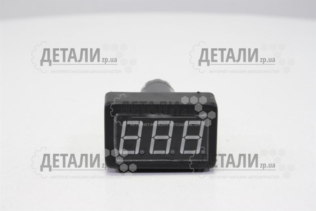 Вольтметр в прикуриватель 12-24 V (3 знака) (без предохранителя) Зоря
