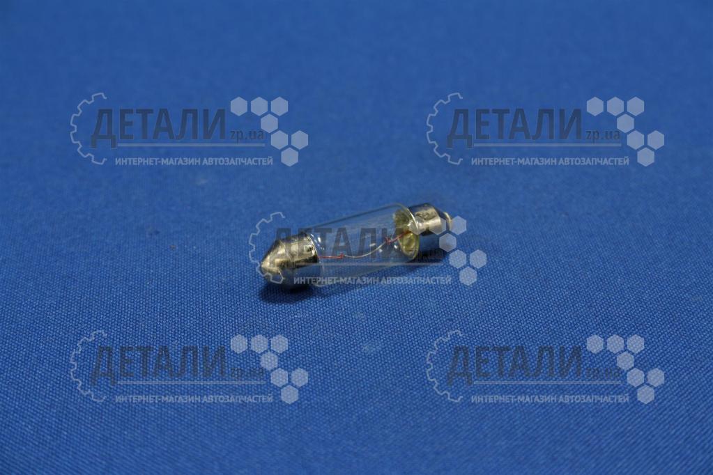 Лампа підсвічування салону АС 12V 10W SV8.5 FLAGMUS 11х35мм