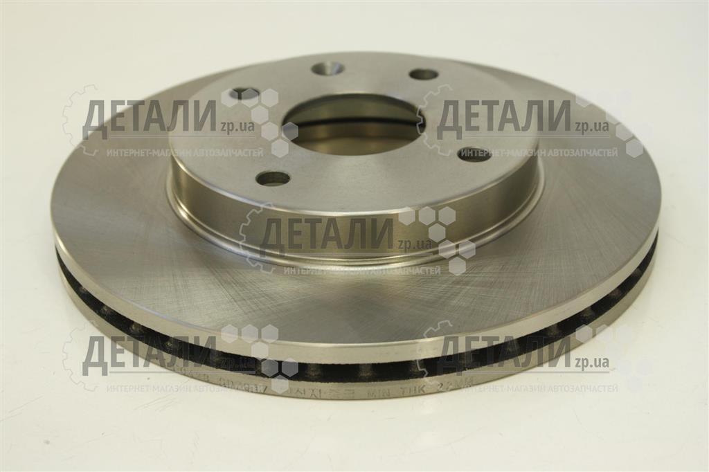 Диск переднего тормоза Лачетти 1.6/1.8 HI-Q 1шт